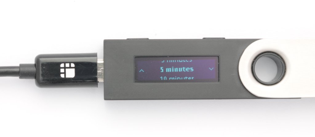 Ledger Nano S Auto Lock