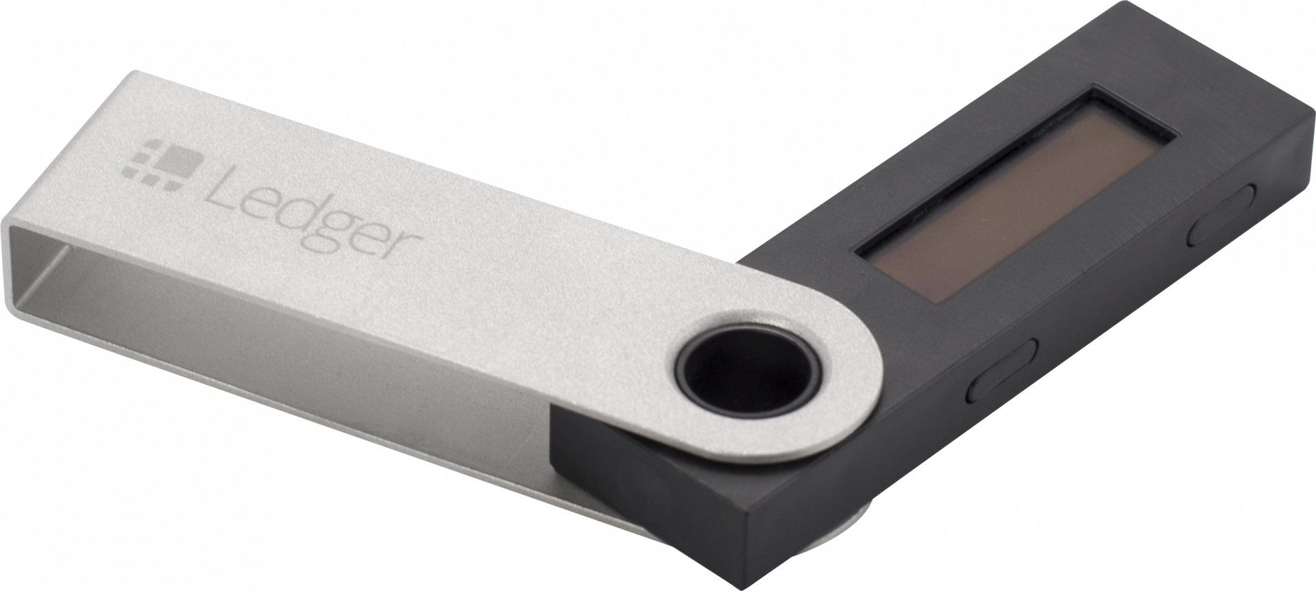 Ledger Nano S angewinkelt | Hardware-Wallets.NET