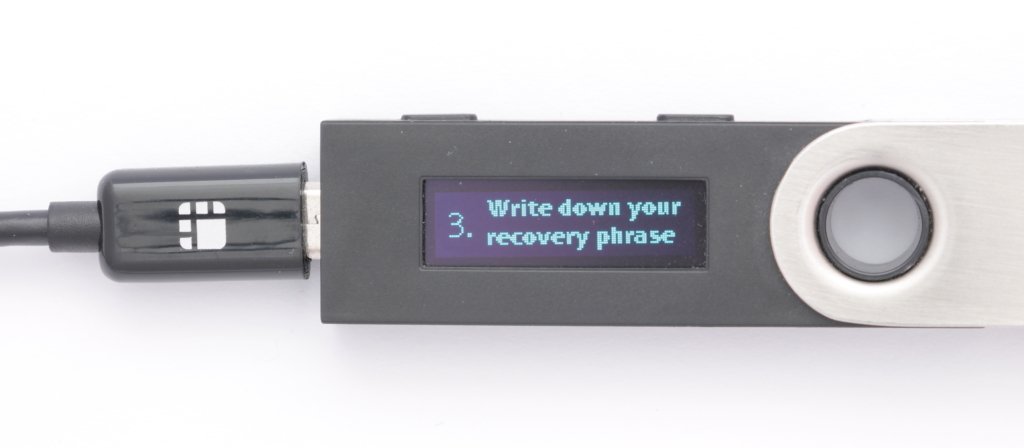 Ledger Nano S Recovery phrase