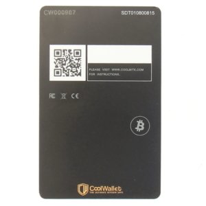 CoolWallet rear view