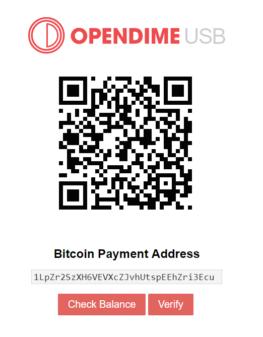 Opendime facility completed