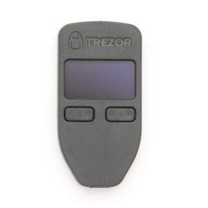 TREZOR Cardboard Delivery hardware wallet Hardware Wallet Front