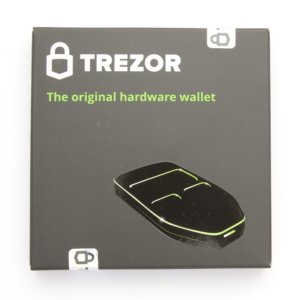 TREZOR Cardboard front