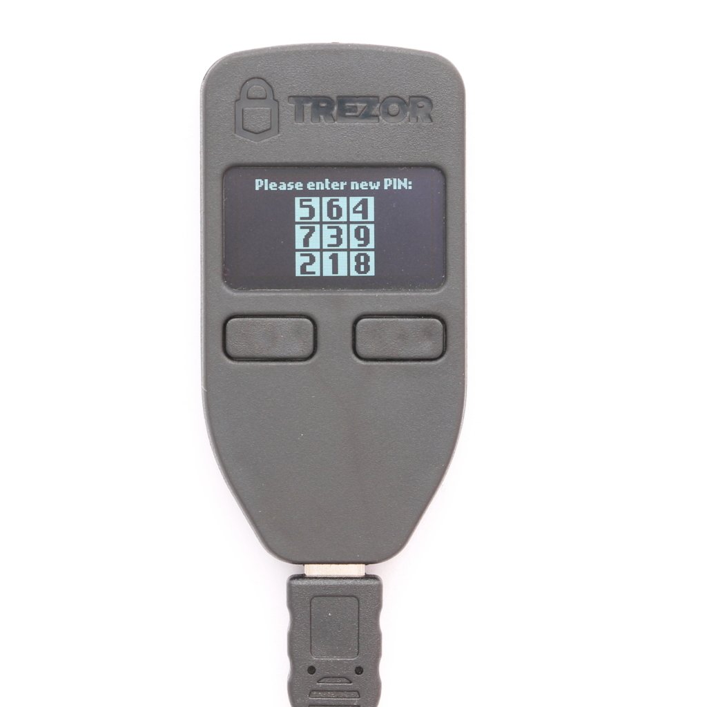 TREZOR Setup PIN