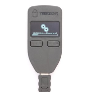 TREZOR Perform wallet firmware installation