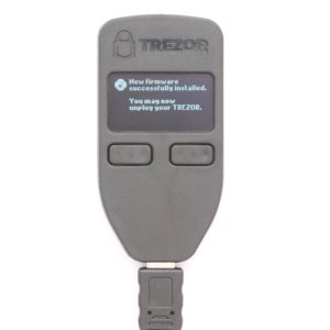 TREZOR Wallet firmware installed