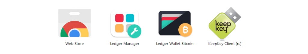KeepKey Chrome Extension