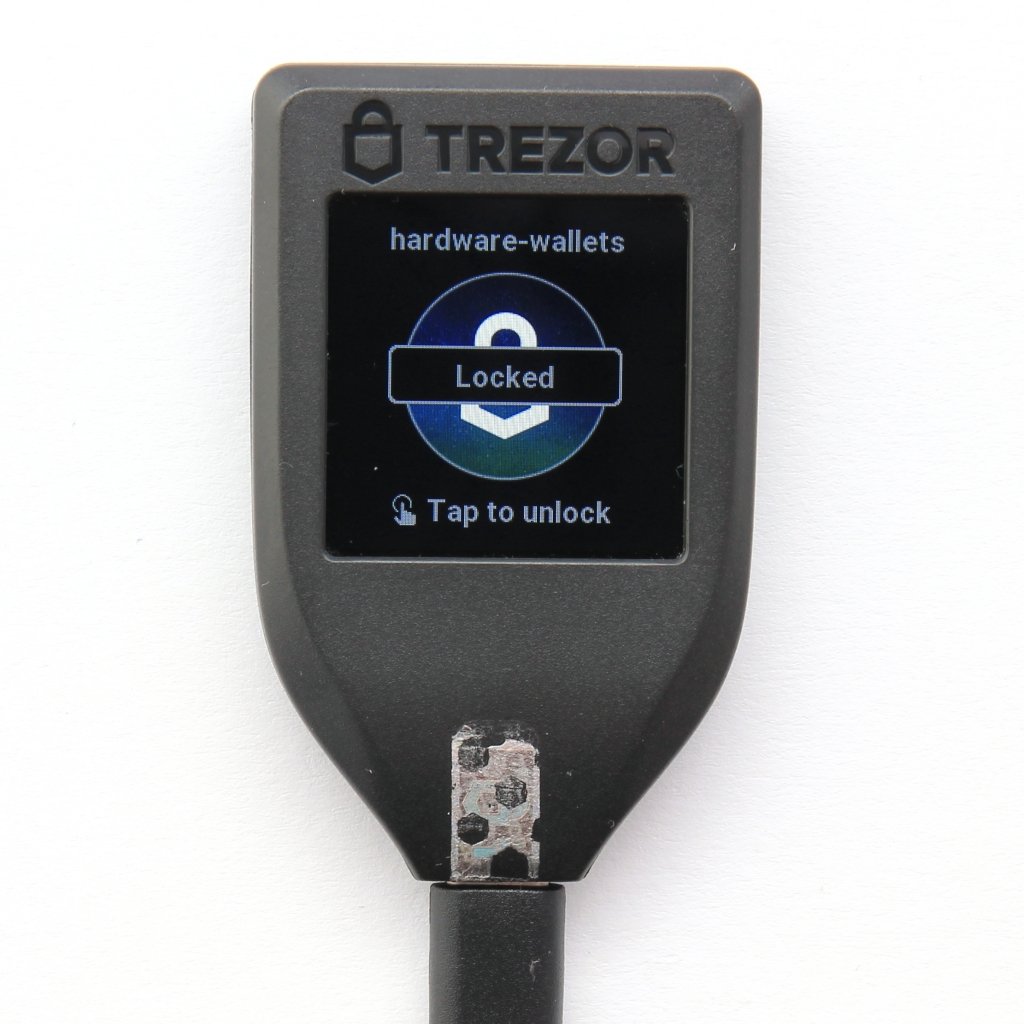 can a trezor receive btc if not connected
