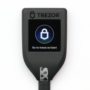 TREZOR T Continue on trezor.io/start