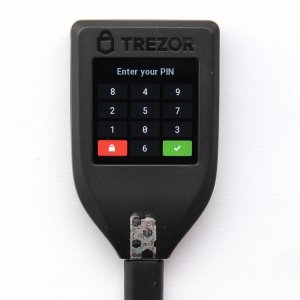 TREZOR T unlock