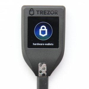 TREZOR T unlocked