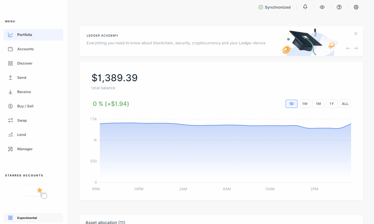 Ledger Nano S Nft