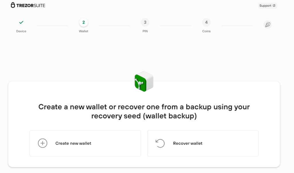 Trezor Suite Safe 3 Generate Wallet