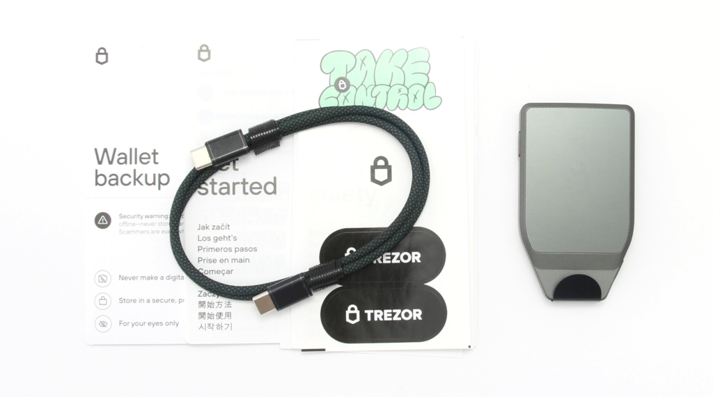 Trezor Safe 7 Package Content