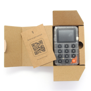 Keycard Shell Package Open