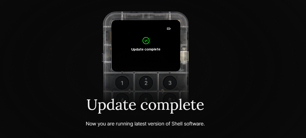Keycard Shell Update